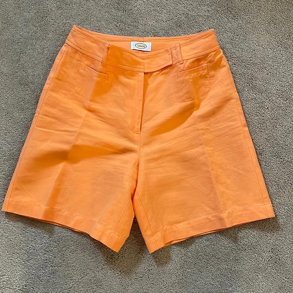 🧡Talbots- Linen Blend Shorts(Size 8)🧡 - Picture 1 of 3